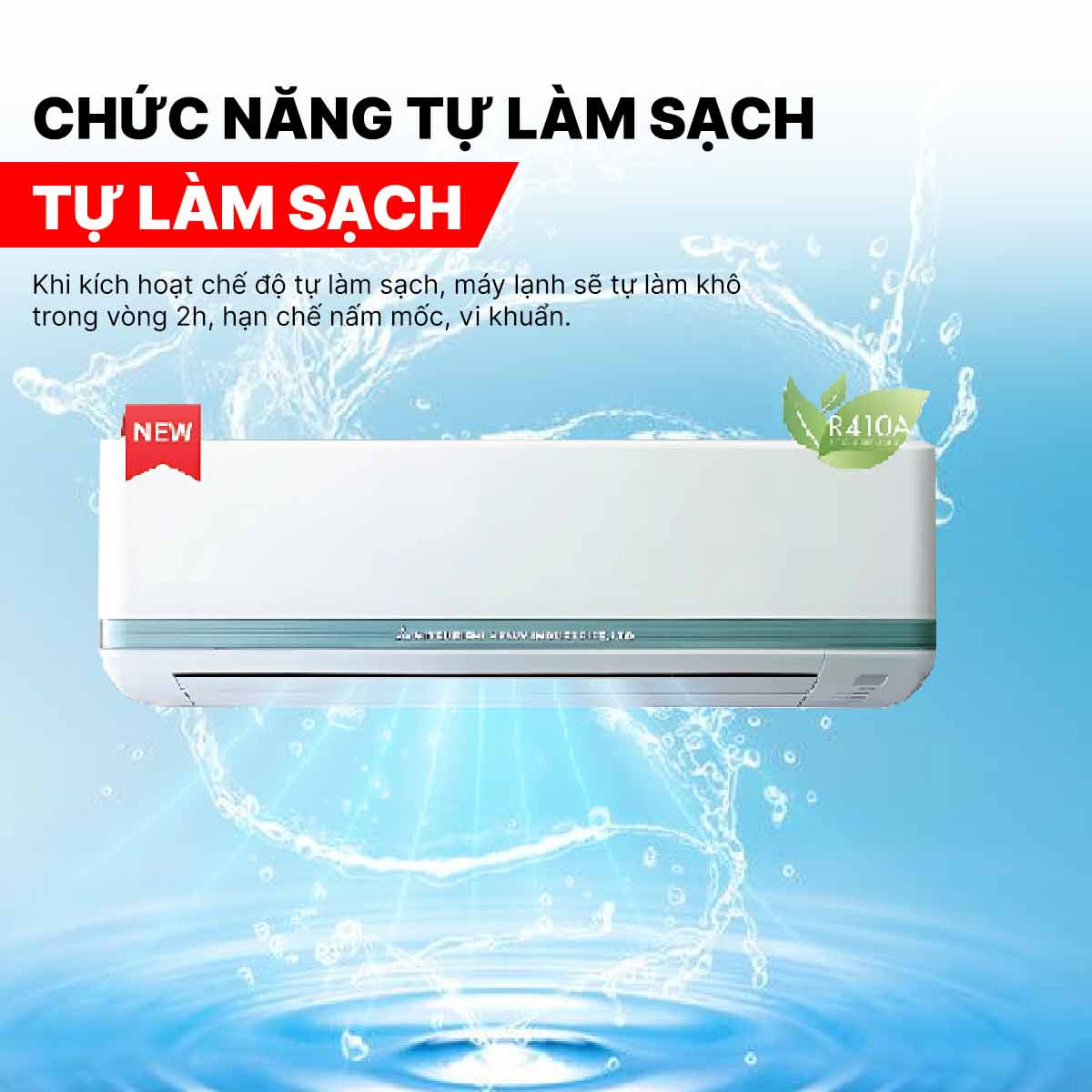 Điều hòa Mitsubishi Heavy 18000BTU 1 chiều SRK/SRC18CS-S5